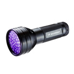 Latarka UV Wozinsky IP65 do wykrywania śladów 51 ledów - czarna