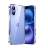 Etui Ugreen Bright Cushion CA101 na iPhone 16 Plus - przezroczyste