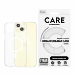 CARE by PanzerGlass Urban Combat Case MagSafe Hülle für iPhone 15 Plus – weiß