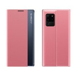 New Sleep Case Booktype Case Smart Schutzhülle mit Ständerfunktion Hülle für Samsung Galaxy A02s EU rosa