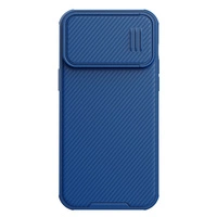 Nillkin CamShield S Case etui iPhone 14 Pro Max pancerny pokrowiec osłona na aparat niebieskie
