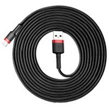 Baseus Cafule USB-A / Lightning 2A QC 3.0 cable 3 m - black and red