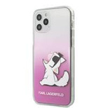 Karl Lagerfeld KLHCP12SCFNRCPI iPhone 12 mini 5,4" różowy/pink hardcase Choupette Fun