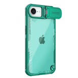 Nillkin Iceblade Prop Case mit Objektivabdeckung und Ständer für iPhone 16e - Grün