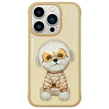 Nimmy Glasses Cool Case für iPhone 15 Pro Max - Beige