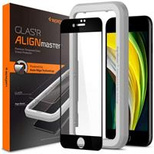 Spigen ALM Glass FC Tempered Glass for iPhone 7 / 8 / SE 2020 / 2022 - Black