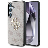 Guess Big 4G Logo Classic Logo Hülle für Samsung Galaxy S25 Plus Pink