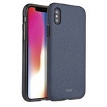 Etui UNIQ Lithos na iPhone X / Xs - niebieskie