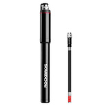 Rockbros SMART-B 150 PSI Mini Bicycle Pump for Presta and Schrader Valves - Black