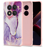 Etui Tech-Protect Icon na Xiaomi Redmi Note 14 Pro 5G / Poco X7 5G - lawendowe
