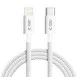 Kabel Tech-Protect UltraBoost USB-C / Lightning PD27W/3A 200 cm - szary