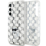 Etui Karl Lagerfeld Monogram Choupette na Samsung Galaxy S23 FE - przezroczyste