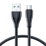 Kabel Joyroom Surpass Series A11 USB-A / micro USB 2.4A 0.25 m - czarny