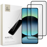 Tech-Protect Glass Fit +2-Pack Tempered Glass for Xiaomi Redmi Note 14 4G / 5G - Black