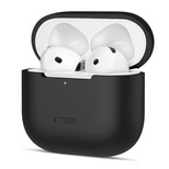 Etui Tech-Protect Silicone na Apple AirPods 4 - czarne