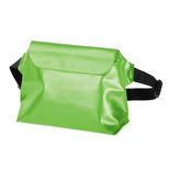 PVC waterproof pouch / waist bag - green