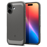 Spigen Rugged Armor Mag MagSafe Case für iPhone 17 - Grau