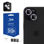 Camera cover 3mk Lens Protection Pro Pink for iPhone 15