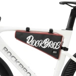 Rockbros G008 Flash Journey Triangle Frame Bike Bag XL 1.9 l - Black and Red