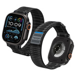 Spigen WBF0 Armband für Apple Watch 44 / 45 / 46 / 49 mm - Schwarz