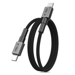 Kabel Tech-Protect Ultraboost DNA MagTwist USB-C PD 100W / 5A 100 cm - szary