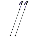 Kijek trekkingowy Qunature nordic walking aluminiowy 110 - 130 cm 1 szt. - fioletowy