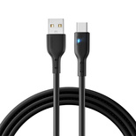 Joyroom Premium Series A13 USB-A / USB-C 3A-Kabel 2 m – schwarz