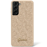 Guess GUHCS23LHGGSHD S23 Ultra S918 gold/gold hard case Glitter Script