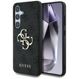 Guess Big 4G Logo Classic Logo Case for Samsung Galaxy S25 Plus Black