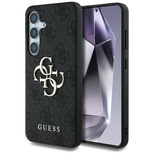 Guess Big 4G Logo Classic Logo Hülle für Samsung Galaxy S25 Schwarz