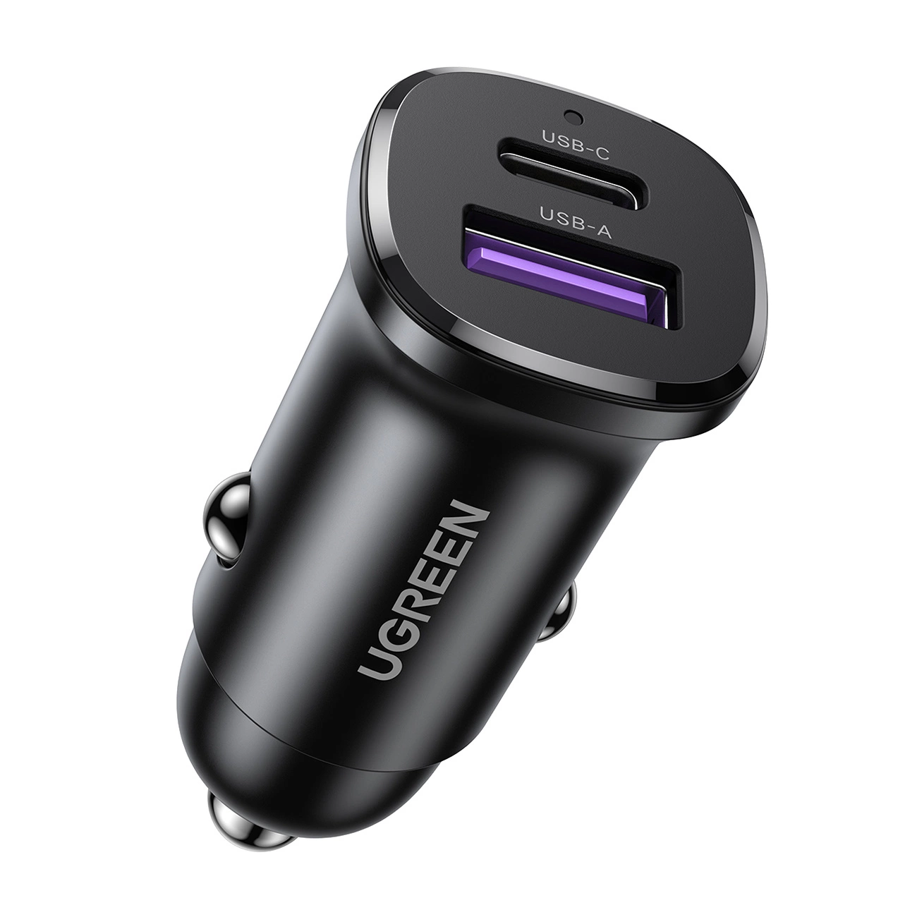 Ugreen EC305 car charger on white background