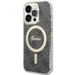 Guess IML 4G MagSafe case for iPhone 15 Pro - black