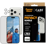 CARE by PanzerGlass Flagship Privacy 3-in-1-Hülle + Sichtschutzglas + Linse für iPhone 17 Pro
