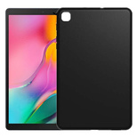 Schlanke, glänzende Rückseite für Samsung Galaxy Tab S8+ (Tab S8 Plus) Tablet, schwarz