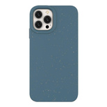 Eco Case Hülle für iPhone 14 Pro Silikonhülle abbaubar marineblau