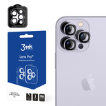 Kameraglas für iPhone 14 Pro Max / 14 Pro 9H für 3mk Lens Protection Pro Series Lens – Lila