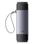 Czytnik kart Baseus Lite Series USB-A/USB-C 3.0 SD/TF - szary