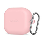 Tech-Protect Silikon-Schutzhülle mit Haken für Samsung Galaxy Buds 4 / 4 Pro – Pink