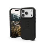 UAG Civilian MagSafe Hülle für iPhone 17 Pro - Schwarz