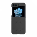 MagSafe Compatible Silicone Case for Samsung Galaxy Z Flip 7 - Black