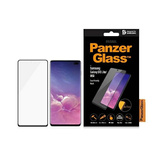 PanzerGlass E2E Super+ Panzerglas für Samsung Galaxy S10 Lite / M51 – mit schwarzem Rahmen