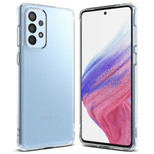 Ringke Fusion Matte TPU-Hülle mit Rahmen für Samsung Galaxy A73 durchscheinend