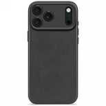 Etui Decoded Leather Backcover MagSafe na iPhone 17 Pro Max - czarne