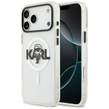 Etui Karl Lagerfeld IML Karl Sketch Logo MagSafe do iPhone 17 Pro Max - przezroczyste