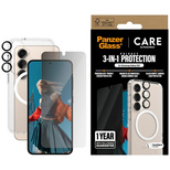 CARE by PanzerGlass Flagship 3in1 Case + Privacy Glass + Lens for Samsung Galaxy S25