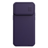 Nillkin CamShield S Case iPhone 14 Pro Max Armored Cover Camera Protector Purple