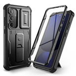 Tech-Protect Kevlar Cam+ Case for Samsung Galaxy S24 FE - Black