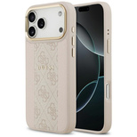 Guess 4G Stripe MagSafe Case für iPhone 17 Pro Max - Pink