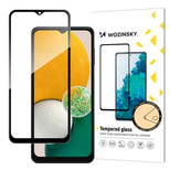 Wozinsky Super Tough Full Glue Tempered Glass Full Screen With Frame Case Friendly Samsung Galaxy A13 / A23 / A23 5G / M13 Schwarz