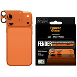 PanzerGlass Fender Camera Protector Tempered Glass Lens for iPhone 17 Pro Max - Orange